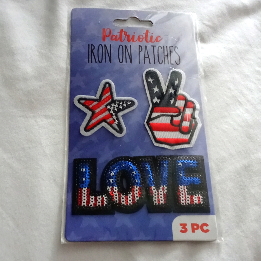 Iron on patches